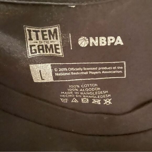 Boston Celtics Jayson Tatum T-Shirt Peace Joy & Jayson 2019 Item of the Game NBA - Picture 4 of 4